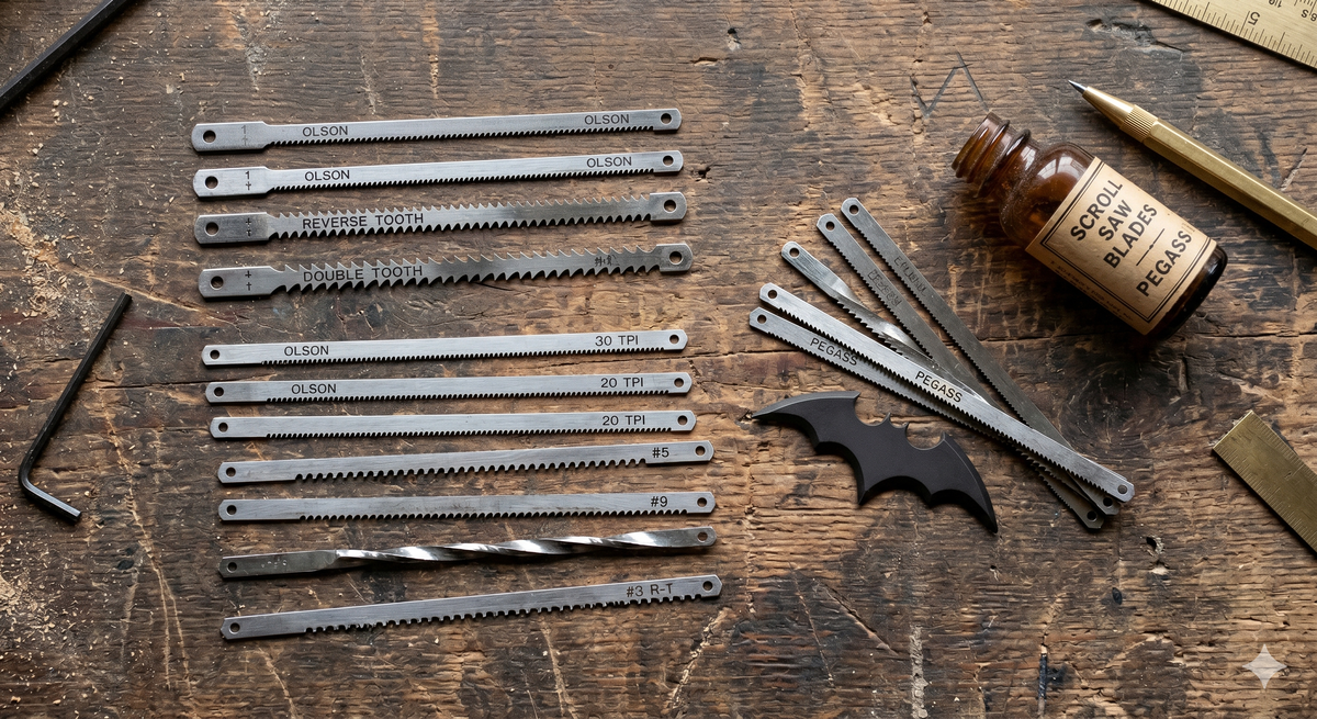 Everything You Ever Wanted To Know About Scroll Saw Blades